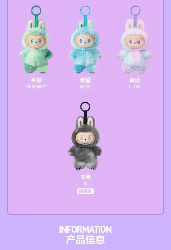 2025 Labubu Doll Anime Doll 100% Original Labubu V3 Blind Box Dacheng Energy Monster Pendant Action Doll Genuine Edition - Image 22