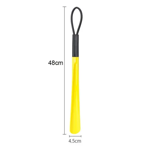 1pc Extra long flexible plastic shoe horns do not require bending durable shoe spoons for pregnant women wearing shoe assistants - Image 8