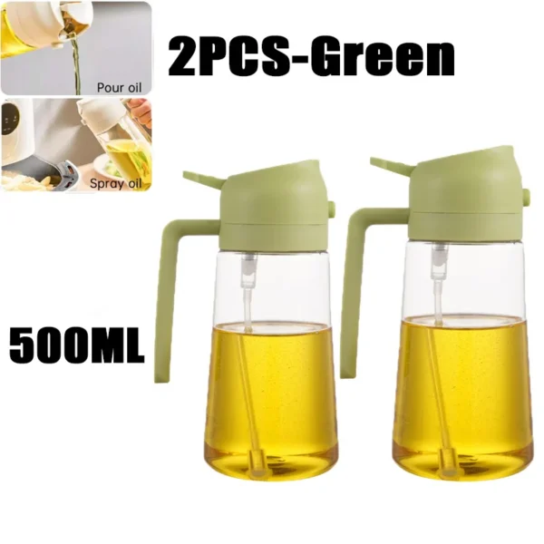 200/300/500ml Oil Spray Bottle BBQ Cooking Olive Oil Sprayer Kitchen Baking Oil Spray Empty Bottle Vinegar Bottle oil brush - Image 8