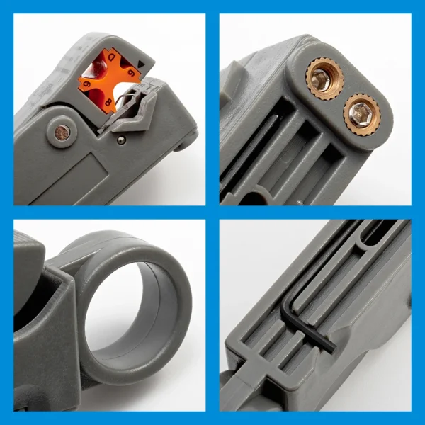 Stripping Pliers Decrustation Wire Cable Tools Stripper Stainless Steel  Hexagon Wrench Accessorie Insulated Electrical Straight - Image 4