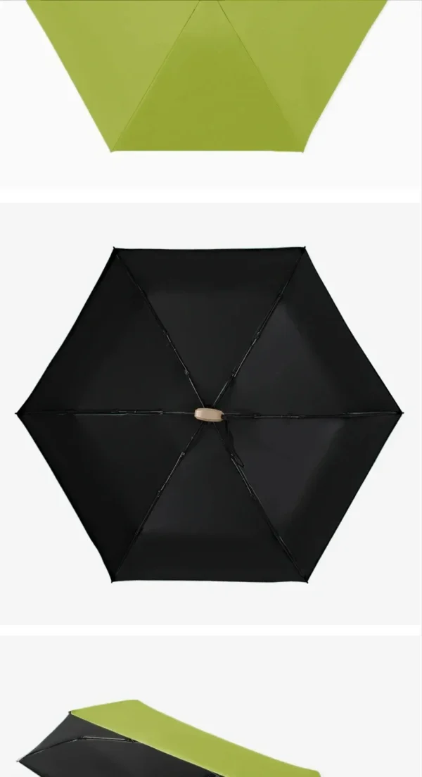 1Pc 55% Off Mini Sun Umbrella Pocket Rain Umbrella Vinyl Folding UV Ultraviolet Protection Sun Shade Pocket Parasol Capsule - Image 19