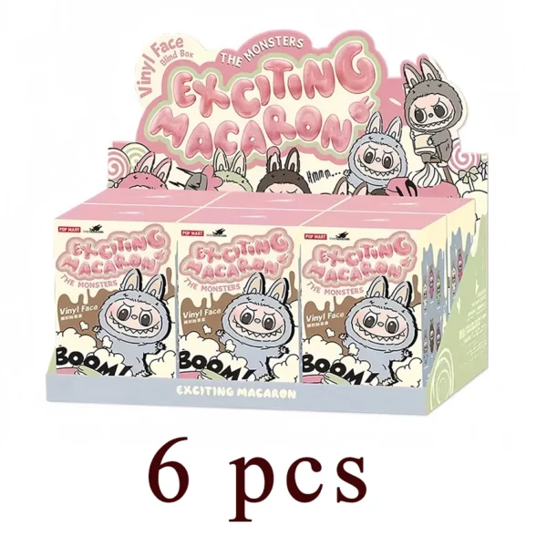 Cute Labubu The Monsters Box Toys Exciting Macaron Vinyl Face Mystery Boxes Mokoko Keychain for Birthday Christmas Gifts - Image 23