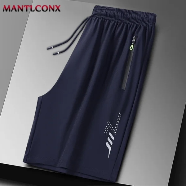 Summer Men's Sport Shorts Cool Sportswear Running Shorts Casual Bottoms Gym Fitness Training Jogging Short Pants Men Black Gray - Image 15