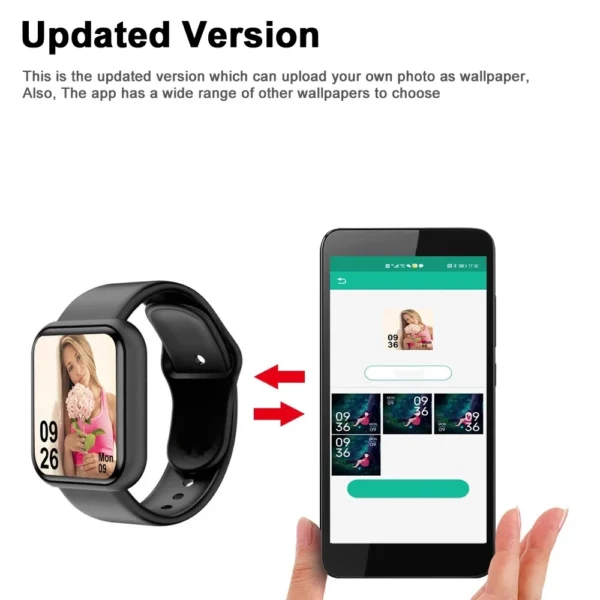 Smart Watch For Women Men Wristwatch Bluetooth Connected Phone Player Music Fitness Sport Bracelet Sleep Monitor Digital Watches - Image 13