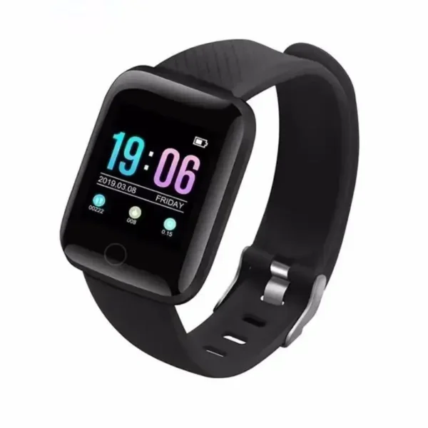Smart Watch Sport Fitness Bracelet Control Music Message Display Pedometer Bluetooth Connect Smartwatch 116 Alarm Clock Weather - Image 6