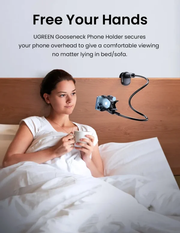 Universal Mobile Phone Stand Adjustable Lazy Stand Rotatable Bedside Stand Desktop Live Streaming Selfies Phone Accessories - Image 10