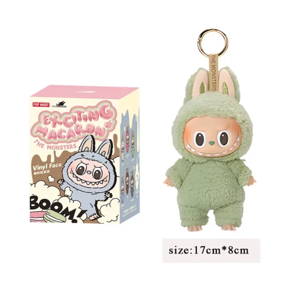 Cute Labubu The Monsters Box Toys Exciting Macaron Vinyl Face Mystery Boxes Mokoko Keychain for Birthday Christmas Gifts - Image 13