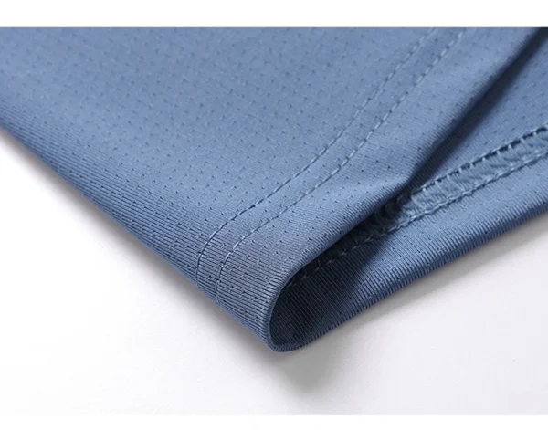CHRLCK Men's Running Quick Drying T-shirts Breathable Hiking Fishing Tees Soft Elasticity Outdoor Sports Short Shirt Summer - Image 25