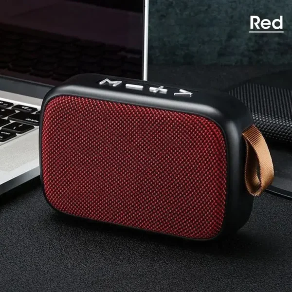 New Wireless  Speaker Outdoor Portable Subwoofer Mini Speaker Home Cloth Card Speaker - Image 4
