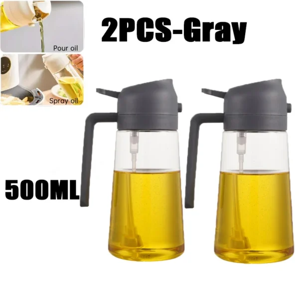 200/300/500ml Oil Spray Bottle BBQ Cooking Olive Oil Sprayer Kitchen Baking Oil Spray Empty Bottle Vinegar Bottle oil brush - Image 11