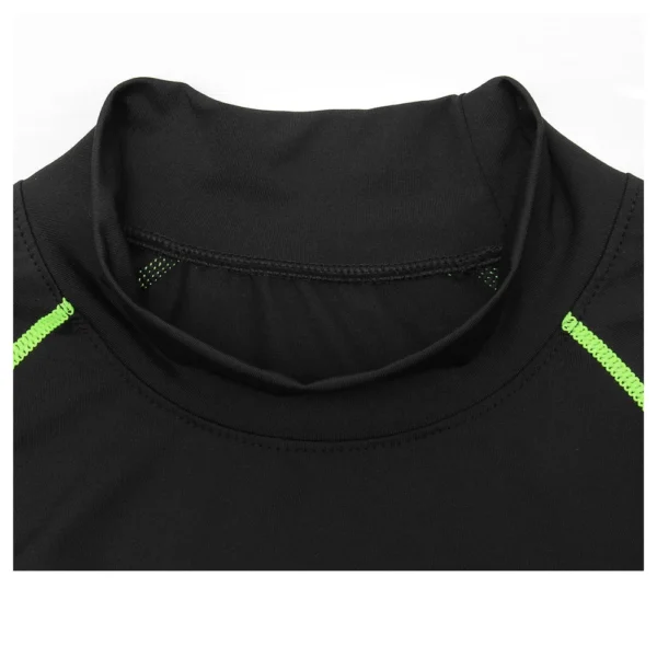 Men Sport T-shirt Quick Dry Bodybuilding Running Shirt Long Sleeve Compression Top Gym T Shirt Men Fitness Tight Rashgard - Image 18