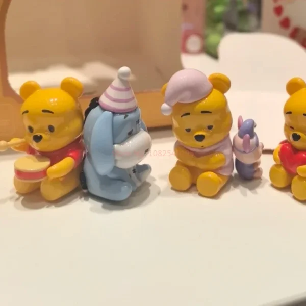 Anime Cartoon Winnie The Pooh Best Friend Series Blind Box Tigger Eeyore Piglet Model Collection Ornament Gifts For Kids - Image 6