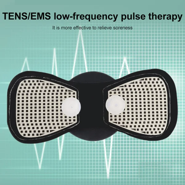 Neck Massager Mini Electric Neck Massage EMS Cervical Back Vertebra Massage Patch 8 Modes Relieve Relax Muscle Fatigue Tools - Image 4