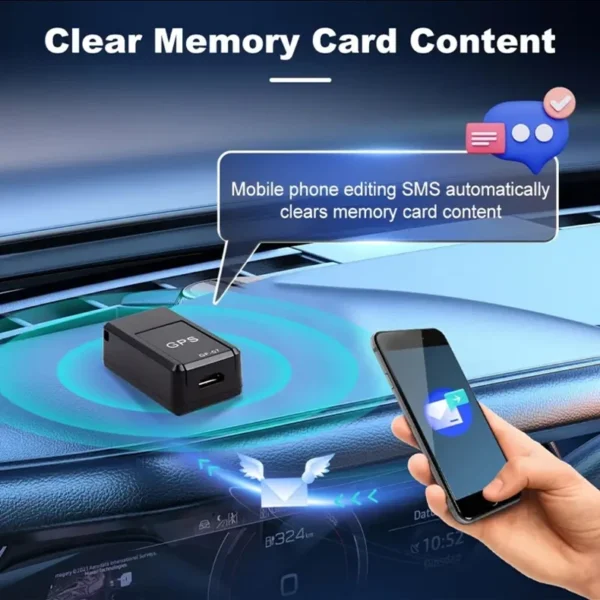 Micro Magnetic GPS Tracker, Vehicle Motorcycle Real-time Anti-theft Tracking Monitor, Personal Anti Loss Positioning Mini GPS - Image 14