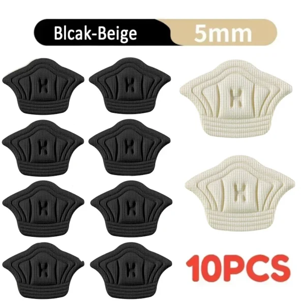5Pairs Insoles For Shoes Patch Heel Pads For Sport Shoes Adjustable Size Feet Pad Insole Heel Protector Back Sticker Shoe Pad - Image 7