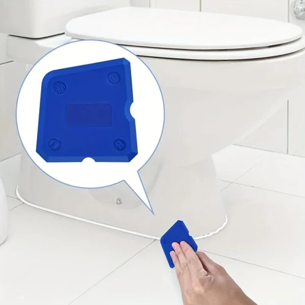 4-Piece Silicone Caulking Tool Set - Versatile, Easy Clean-up, & Professional Sealant Spreading - Image 4