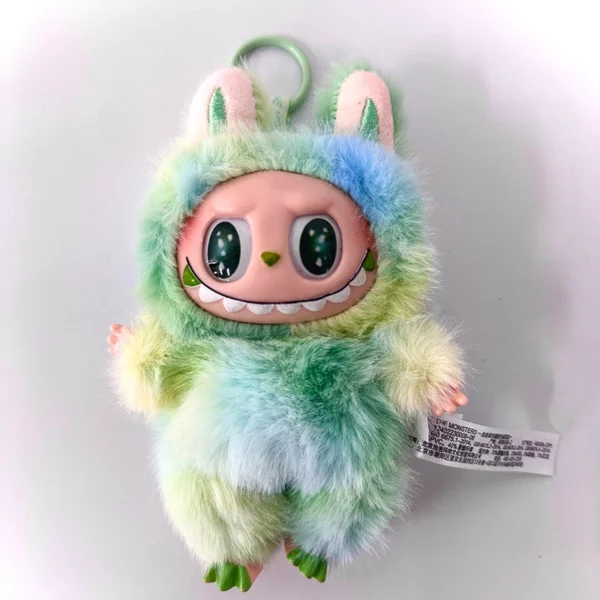 Labubu V3 Heartbeat Macaron Have A Seat Big Into Energy Series Pendant Doll Decor Keychain Collection - Image 10