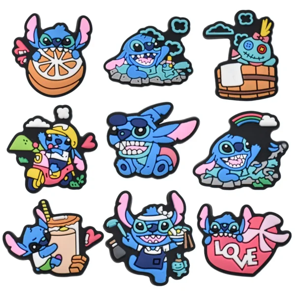 Hot Toys Icecream Interesting Monster Shoes Charm Decorations Cute Cartoon PVC Decorations Detachable Waterproof For Party Gifts - Image 21