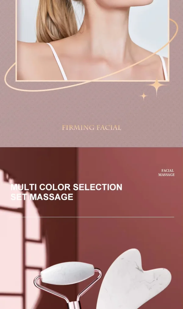 Roller for Face Neck Eye Resin Facial Massage Instrumenr Health Care Scraping Board Musclee Beauty Skincare Tools - Image 22
