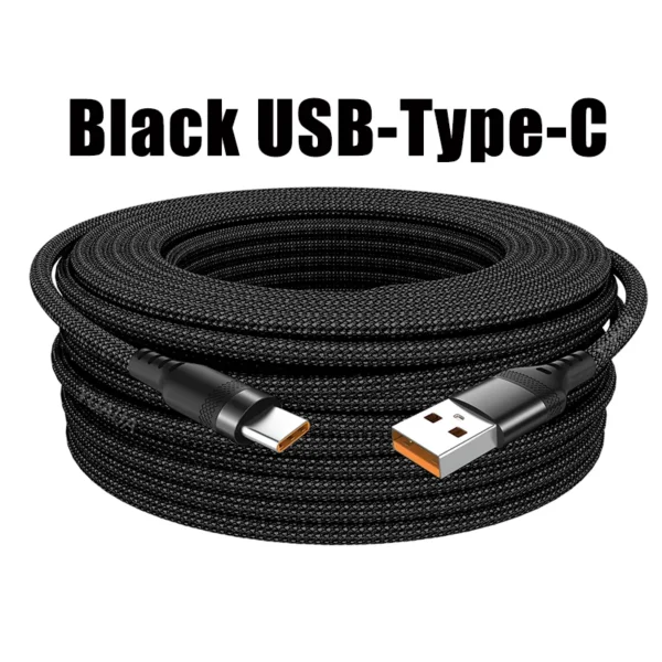 USB TYPE C Fast Charge Cable LIGHTNING 3m 5 Meters USB C Android Micro USB Extend Charging Cable for iPhone 14 Xiaomi OnePlus - Image 14