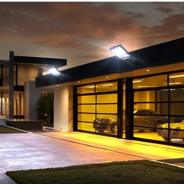 Powerful LED Solar Outdoor Led Courtyard Wall Lamp Rechargeable Human Body Induction Garden Terrace Garage Door Street Lighting - Image 24