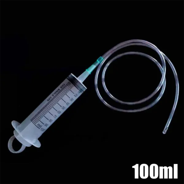 100/300/550ml Large Capacity Syringes Oil Pump With 1m Hose Pet Feeding Measuring Pump Hydroponics Nutrient Big Syringe - Image 8