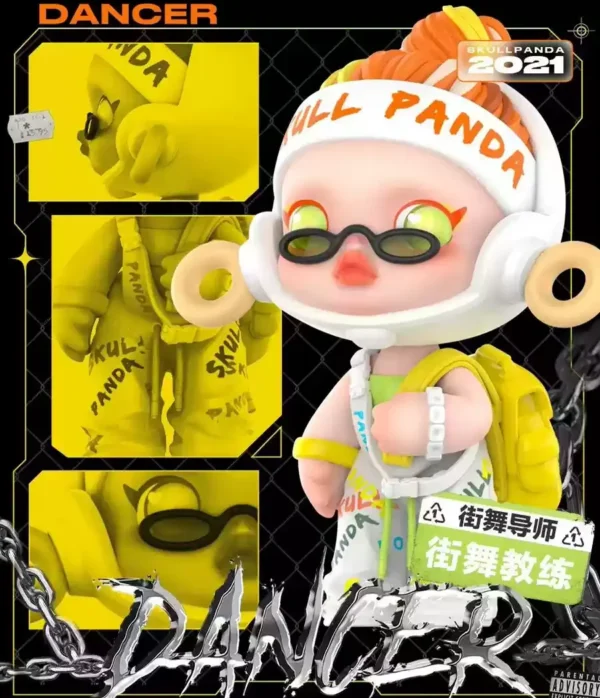 Skullpanda Hype Panda Series Blind Box Toys Confirm Style Kawaii Anime Character Cartoon Model Decoration Friend Gift Collection - Image 12