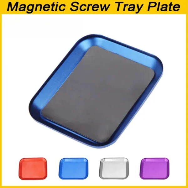 RC Repair Tool Aluminium Alloy Magnetic Screw Tray Plate For Airplane Car Boat Crawler Axial SCX10 D90 D110 Model Repair Tool - Image 12