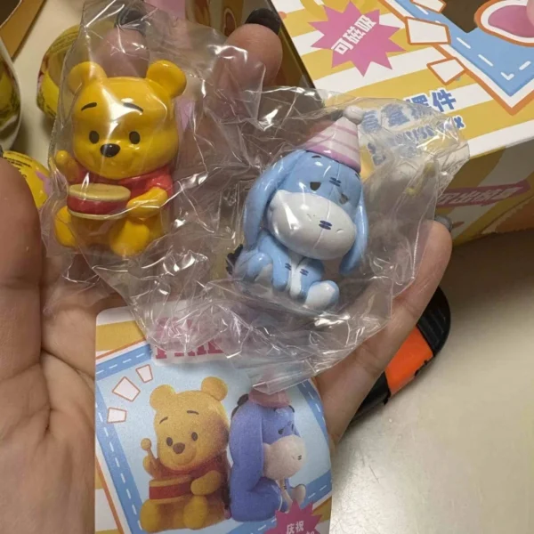 Anime Cartoon Winnie The Pooh Best Friend Series Blind Box Tigger Eeyore Piglet Model Collection Ornament Gifts For Kids - Image 7