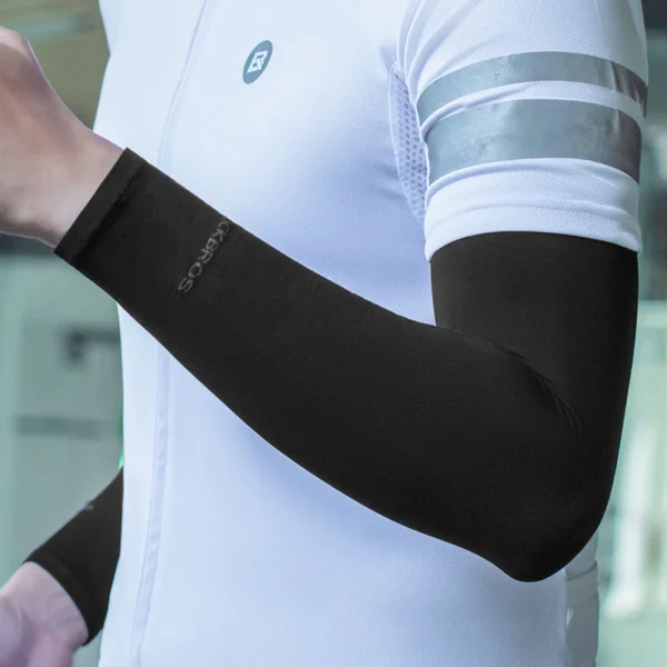 ROCKBROS Ice Silk Bicycle Sleeves Summer Breathable Cycling Arm Protection Outdoor Sun UV Protect Sports MTB Road Bike Sleeves - Image 4