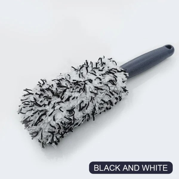 SEAMETAL Car Cleaning Brush Car Wash Portable Plush Wheel Tire Rim Brush Wash Tools for Car Motorcycle Wheel Tire Accessories - Image 8