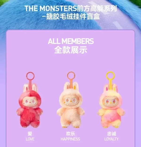 2025 Labubu Doll Anime Doll 100% Original Labubu V3 Blind Box Dacheng Energy Monster Pendant Action Doll Genuine Edition - Image 21