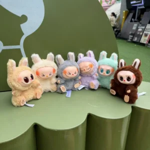 High Quality 2nd The Monsters Labubu Sitting Party Vinyl Plush Blind Box Surprise Doll Collection Gift for Kids