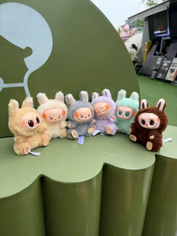 High Quality 2nd The Monsters Labubu Sitting Party Vinyl Plush Blind Box Surprise Doll Collection Gift for Kids