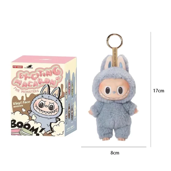100% Genuine Original Labubu The Monster Macaroon Blind Basic Ethylene Base Type Chain Pendant Collectible Gifts - Image 12