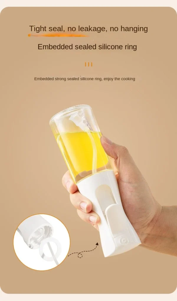 1Pc 200/300/500 ML Oil Spray Pot Kitchen Household Edible Olive Oil Spray Bottle Atomized Misty Oil Tank Air Fryer Spray Bottle - Image 15