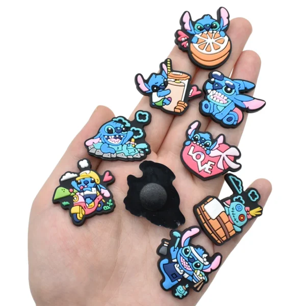 Hot Toys Icecream Interesting Monster Shoes Charm Decorations Cute Cartoon PVC Decorations Detachable Waterproof For Party Gifts - Image 6