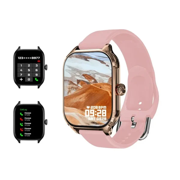 LAXASFIT H9 and H6 Smartwatch Dial to Answer Calls Calorie Tracking Heart Rate Blood Oxygen Monitoring Bluetooth Smart Watch - Image 8