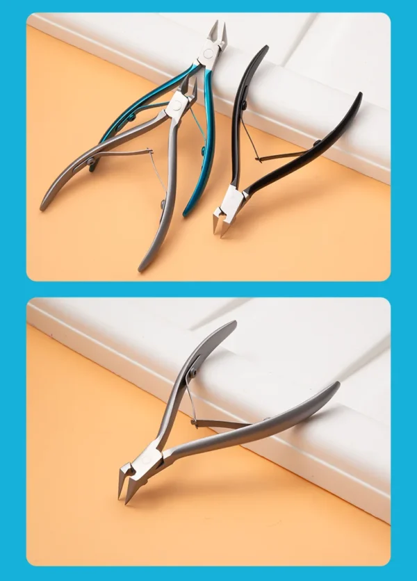 Toe Nail Clipper For Ingrown Or Thick Toenails Toenails Trimmer Professional Podiatrist Toenail Nipper With Stainless Steel Supe - Image 18