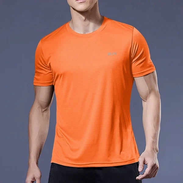 Running Shirts Soccer Shirts Men's Jersey Sportswear Mens Jogging T-Shirts Quick Dry Compression Sport T-Shirt Fitness Gym - Image 22