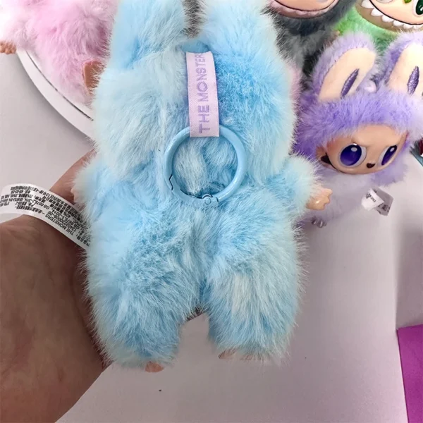 Labubu V3 Heartbeat Macaron Have A Seat Big Into Energy Series Pendant Doll Decor Keychain Collection - Image 22