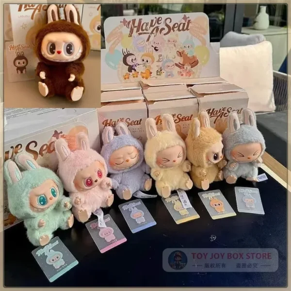 New Labubu Have A Seat Series BIG INTO ENERGY PVC Pendant Doll Model Kawaii The Monsters Blind Box Gift Labubu Macaron 3rd - Image 4
