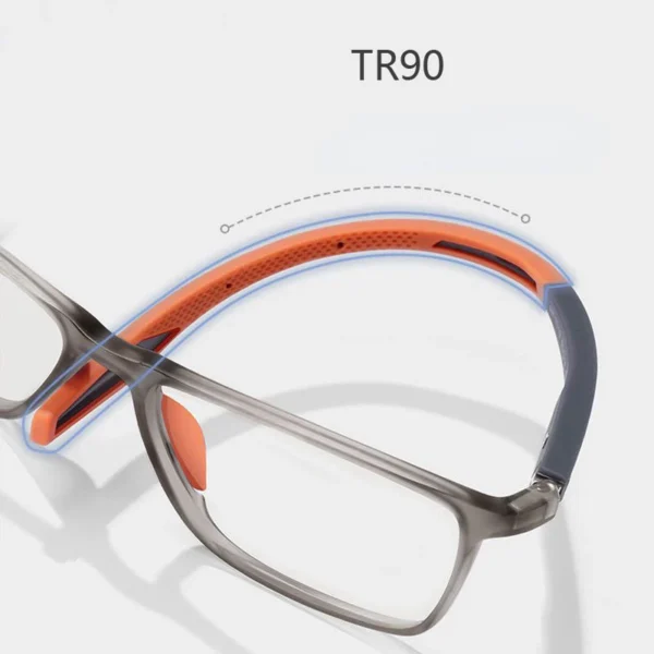 Anti-blue Light Reading Glasses Ultralight TR90 Sport Presbyopia Eyeglasses Women Men Far Sight Optical Eyewear Diopters To +4.0 - Image 4