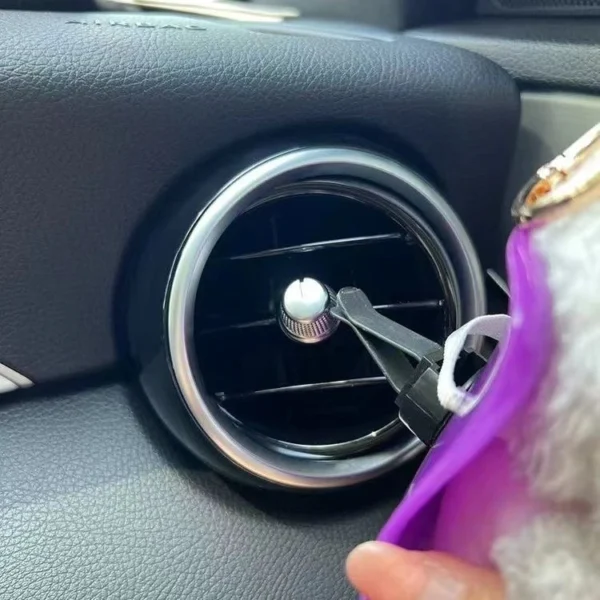 15-17cm doll Seat  Labubu carseat Safety Seat Cute Doll Air Outlet Aromatherapy decoration high-grade Car Interior Decoration - Image 42