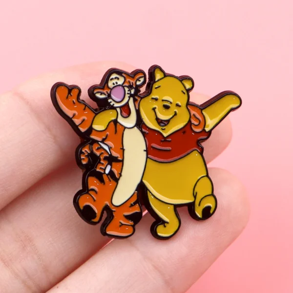 Cartoon Animals Brooches for Women Cute Donkey Enamel Pins Badges Lapel Pins Fashion Jewelry Clothing Accessories Friends Gift - Image 2