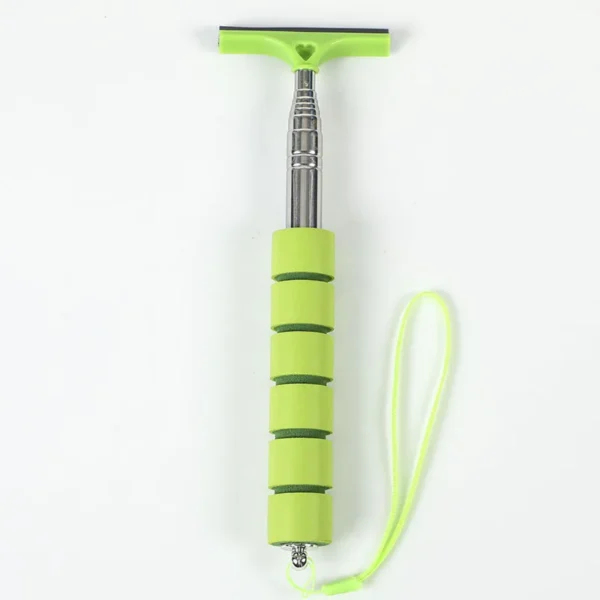 Car Rearview Mirror Wiper Cleaning Tool Auto Glass Mist Cleaner Scraper Car Accessories Handle Telescopic Window Cleaning Brush - Image 7