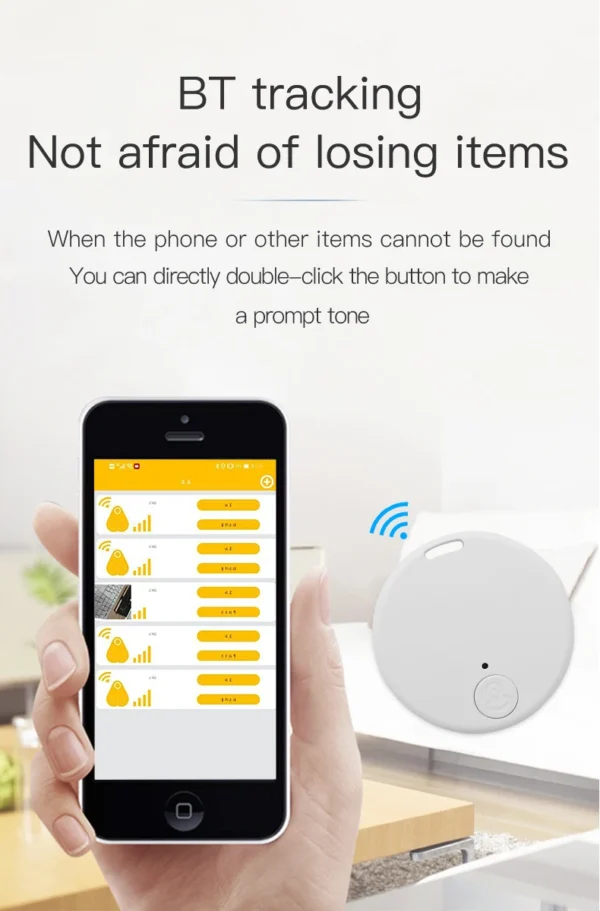 Mini GPS Locator AntiLost Alarm Wallet Keychain Smart Tag Bluetooth-Compatible Tracer Keychain Dog Pet Child Tracker Key Finder - Image 25