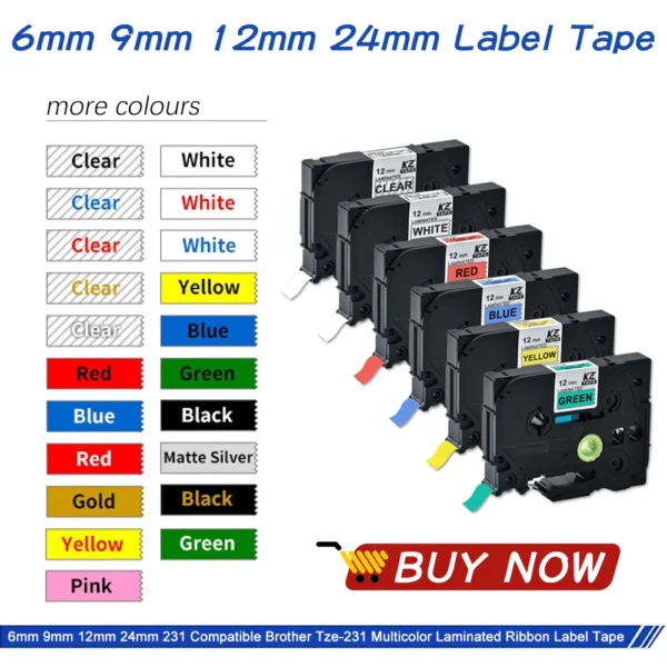 PT-100E Print 6mm/9mm/12mm label Compatible Brother P-touch handheld cable self-adhesive laminated label maker - Image 11