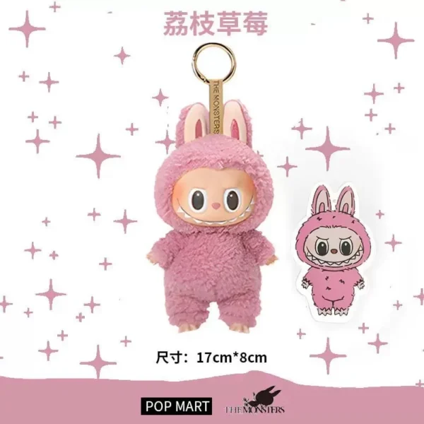 Labubu Monster Box Toy Heart Macaron Ii Vinyl Plush Doll Blind Box Model Pack Key Chain Gift Tabletop Decoration Children's Gift - Image 2