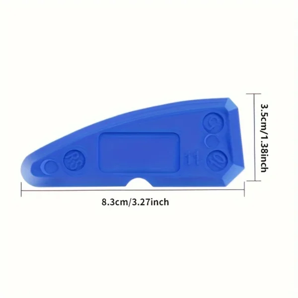 4-Piece Silicone Caulking Tool Set - Versatile, Easy Clean-up, & Professional Sealant Spreading - Image 3
